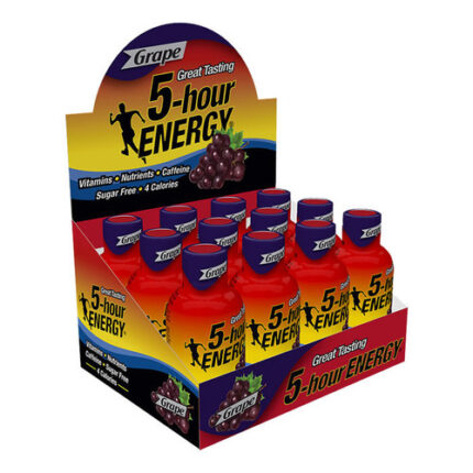 5-hour ENERGY® REGULAR STRENGTH | GRAPE – (12 Pack)