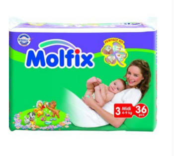 Molfix Midi 3 (68 szt)