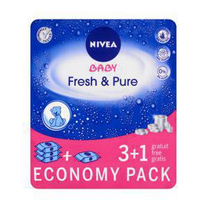 NIVEA Baby Wipes Fresh and Pure pcs 252 (4 x 63 pieces)